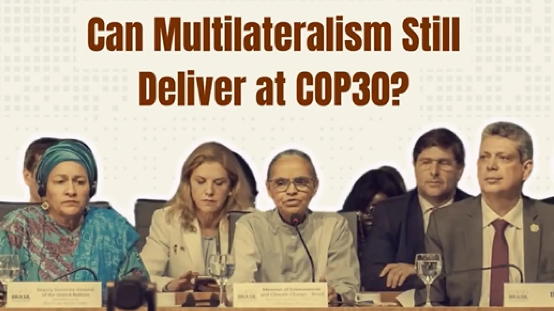 Here's what to expect at COP30