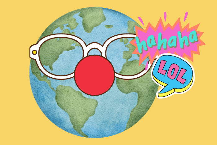 Break the ice: Using humour to draw awareness about climate change