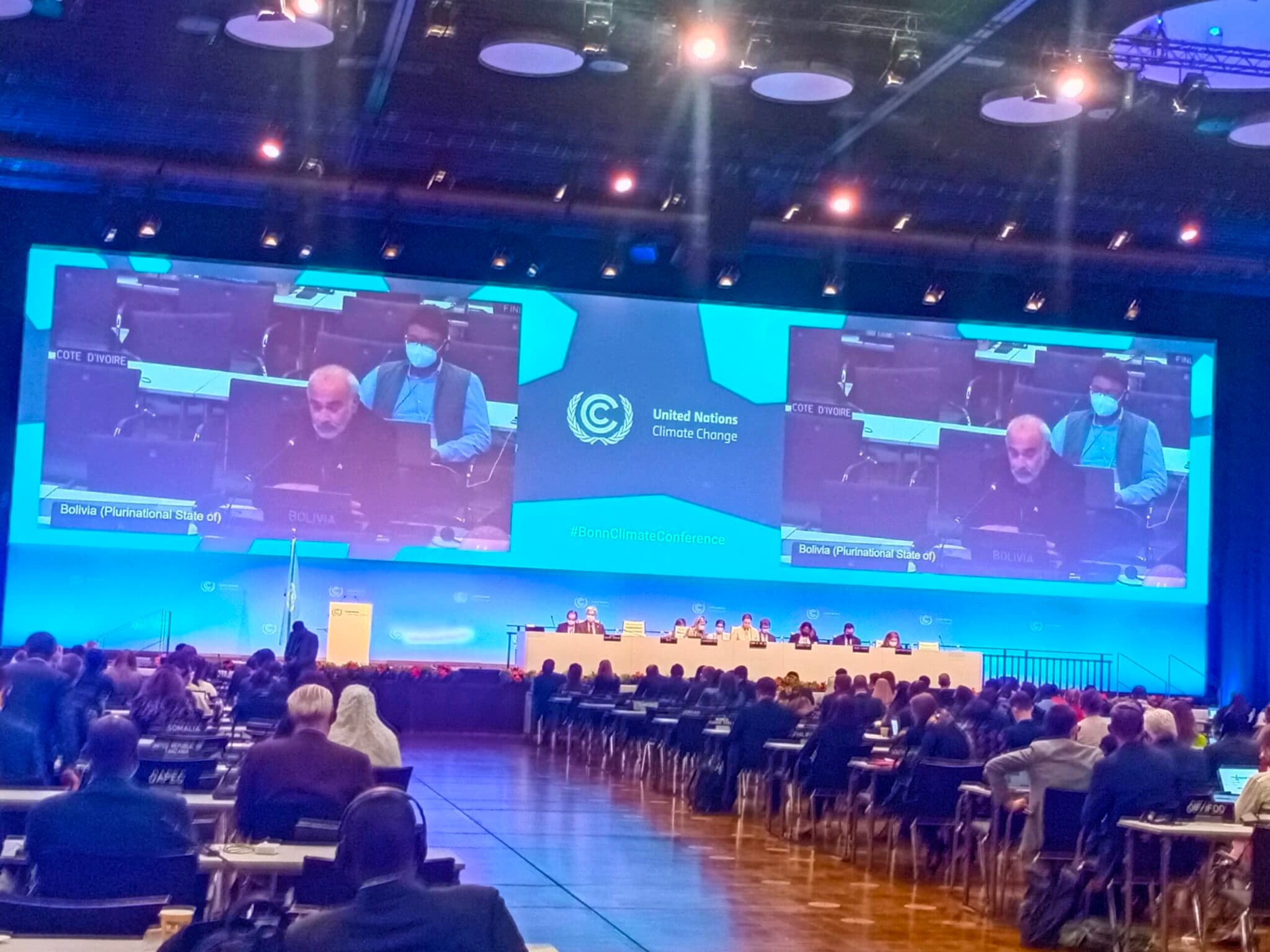 Adaptation and mitigation in focus at Bonn Climate Conference, loss and damage dropped