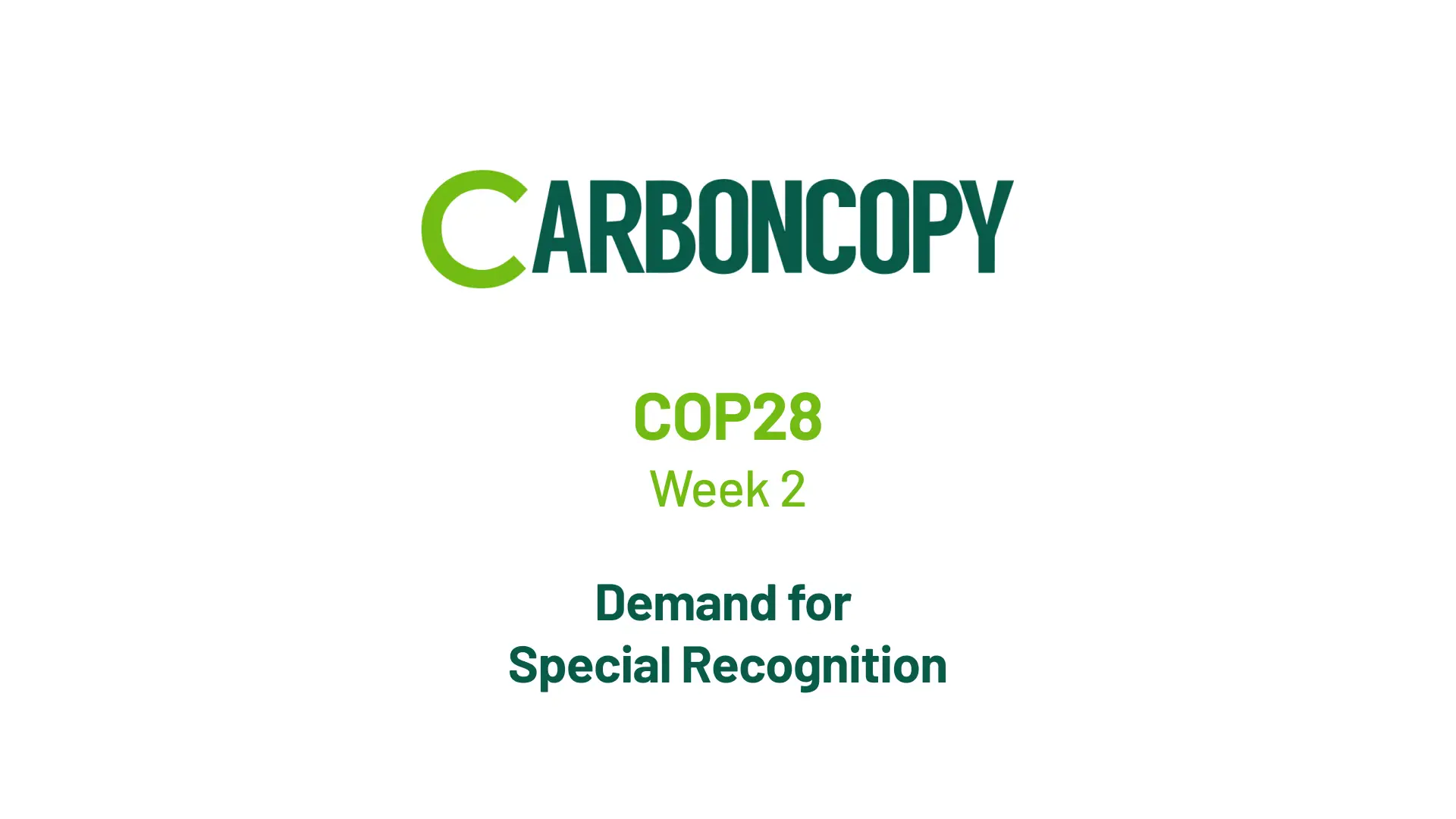 Demands of extremely vulnerable nations at COP28