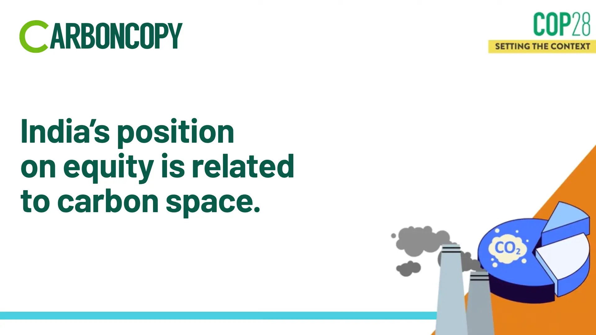 The ask for equity at COP28