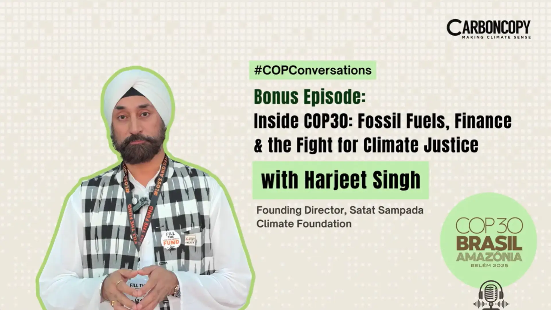 #COPConversations — Bonus Episode: Fossil Fuels, Finance and the Fight for Climate